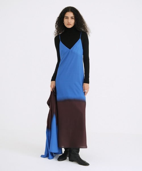 セール】GRADATION CAMISOLE ONEPIECE（ワンピース）｜CLANE