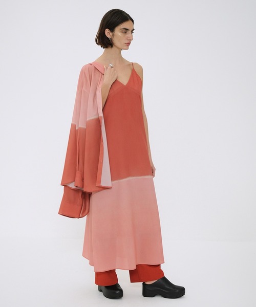 【安心発送】 セール】GRADATION ONEPIECE（ワンピース）｜CLANE CAMISOLE ワンピース