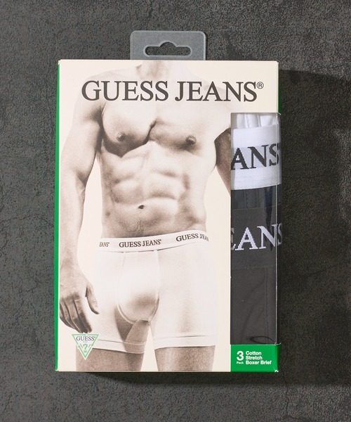 GUESS JEANS(ゲスジーンズ)の「【GUESS JEANS】3PACK BOXER BRIEF メンズ ボクサーパンツ(ボクサーパンツ・メンズ・ネイビー/その他1/その他2/ブラック・MEDIUM/LARGE)」の16枚目の写真