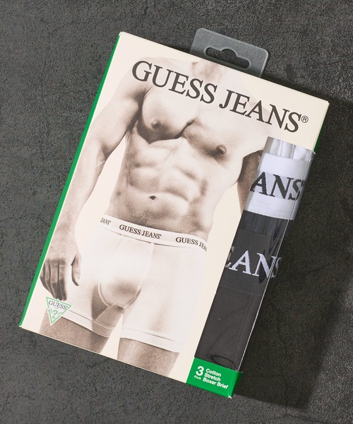 GUESS JEANS(ゲスジーンズ)の「【GUESS JEANS】3PACK BOXER BRIEF メンズ ボクサーパンツ(ボクサーパンツ・メンズ・ネイビー/その他1/その他2/ブラック・MEDIUM/LARGE)」の17枚目の写真