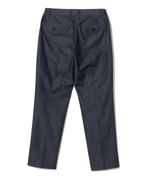 B:MING by BEAMS（ビーミングバイビームス）の「COOL MOTION(R) デニムライク 1プリーツ スラックス (ナローフィット)（スラックス・メンズ・インディゴブルー・S/M/XL/L）」の6枚目の写真