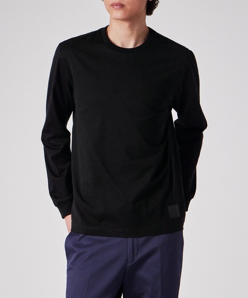 Paul Smith（ポールスミス）の「"Cropped Logo" 長袖Tシャツ / 153563 049X（Tシャツ/カットソー・メンズ・ブラック/ホワイト・SMALL/MEDIUM/LARGE/X-LARGE/XX-LARGE）」の14枚目の写真