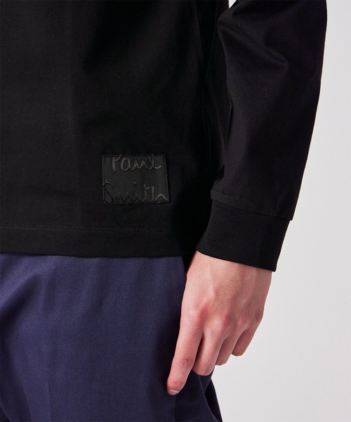 Paul Smith（ポールスミス）の「"Cropped Logo" 長袖Tシャツ / 153563 049X（Tシャツ/カットソー・メンズ・ブラック/ホワイト・SMALL/MEDIUM/LARGE/X-LARGE/XX-LARGE）」の16枚目の写真