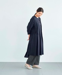 ata（アタ）の「ata one oiece 2. / テンセル タックチュニックワンピ（ワンピース）」