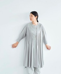 ata（アタ）の「ata one oiece 2. / テンセル タックチュニックワンピ（ワンピース）」