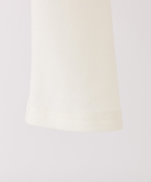 one after another NICE CLAUP(ワンアフターアナザーナイスクラップ)の「オフショルカットトップス【ブラ紐隠し】(Tシャツ/カットソー・レディース・杢グレー/ミント/オフホワイト/ベージュ・FREE)」の13枚目の写真