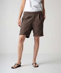 【COGTHEBIGSMOKE/コグザビッグスモーク】JOSIE SHORTS/ウエストタックショートパンツ