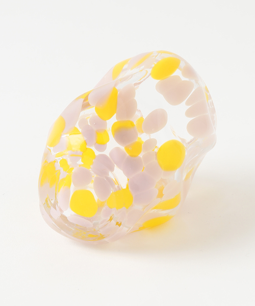 journal standard Furniture (ジャーナルスタンダードファニチャー)の「GLASS VASE FORS フラワーベース 花器 花瓶(フラワーベース・レディース・イエロー・FREE)」の4枚目の写真