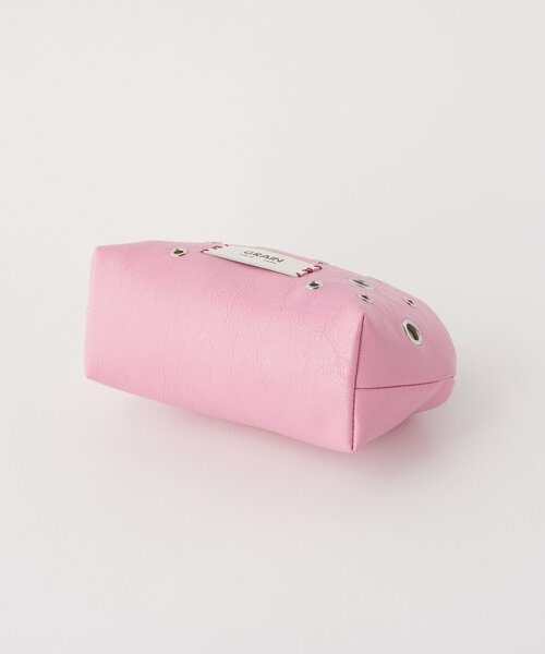 GRAIN（グレイン）の「【GRAIN/グレイン】ハトメがま口ショルダーバッグ（ショルダーバッグ・レディース・ホワイト/ブラウン/ピンク・FREE）」の19枚目の写真