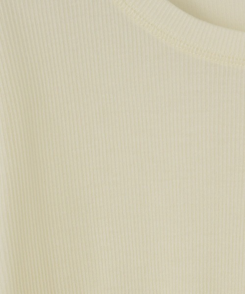 LOWRYS FARM(ローリーズファーム)の「シアーメロータイトLS 291979(Tシャツ/カットソー・レディース・ブラック/カーキ/アイボリー・FREE)」の12枚目の写真