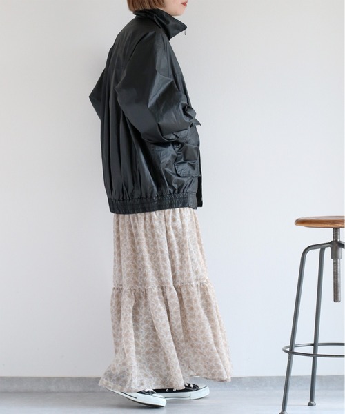 cepo（セポ）の「ヴィンテージモチーフティアードスカート（スカート・レディース・グレー/ベージュ/ブラック・M）」の22枚目の写真