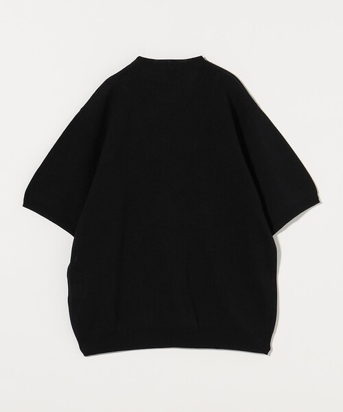 green label relaxing（グリーンレーベルリラクシング）の「ペーパー ハーフミラノ ニット クルーネック 半袖Ｔシャツ（Tシャツ/カットソー・メンズ・ダークグリーン/ライトグレー/ブラック・S/M/L/XL）」の5枚目の写真