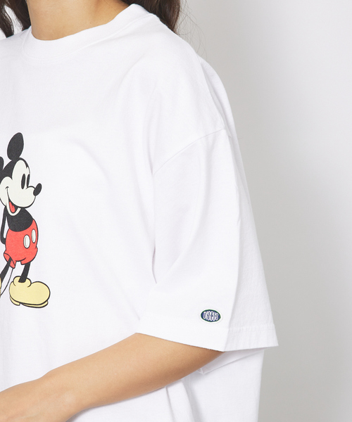 DISCUS ATHLETIC(ディスカス アスレチック)の「【DISCUS ATHLETIC/ディスカスアスレチック×Disney/ディズニー】半袖Tシャツ Mikey/ミッキー/ プリントTシャツシリーズ(Tシャツ/カットソー・メンズ・スミクロ/ホワイト系その他/ホワイト系その他3/ホワイト/ホワイト系その他2/ブラック系その他3/ブラック系その他/ブラック系その他2・M/L)」の12枚目の写真
