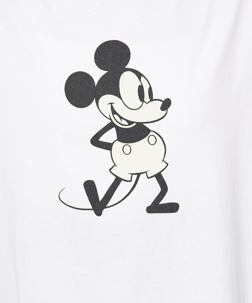 DISCUS ATHLETIC(ディスカス アスレチック)の「【DISCUS ATHLETIC/ディスカスアスレチック×Disney/ディズニー】半袖Tシャツ Mikey/ミッキー/ プリントTシャツシリーズ(Tシャツ/カットソー・メンズ・スミクロ/ホワイト系その他/ホワイト系その他3/ホワイト/ホワイト系その他2/ブラック系その他3/ブラック系その他/ブラック系その他2・M/L)」の19枚目の写真