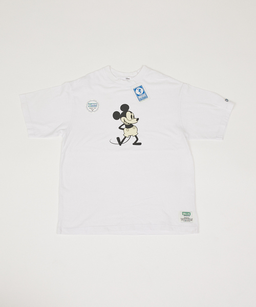 DISCUS ATHLETIC(ディスカス アスレチック)の「【DISCUS ATHLETIC/ディスカスアスレチック×Disney/ディズニー】半袖Tシャツ Mikey/ミッキー/ プリントTシャツシリーズ(Tシャツ/カットソー・メンズ・スミクロ/ホワイト系その他/ホワイト系その他3/ホワイト/ホワイト系その他2/ブラック系その他3/ブラック系その他/ブラック系その他2・M/L)」の20枚目の写真