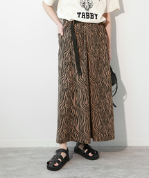 《WEB限定追加》【THOUSAND MILE/サウザンドマイル】WAVE ADJUST SKIRT ZEBRA
