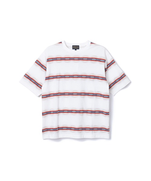 PENDLETON(ペンドルトン)の「ジャガードティ(UNISEX)(Tシャツ/カットソー・メンズ・ホワイト系その他4/ブラック系その他5・MEDIUM/LARGE/SMALL)」の4枚目の写真