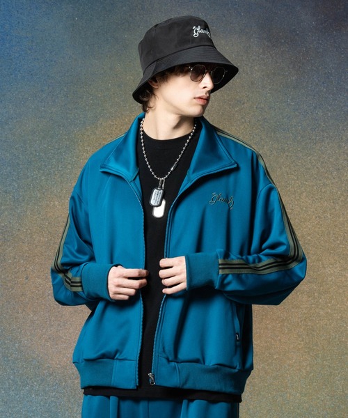 glamb（グラム）の「TIME TRAVELER Packable Jersey (GEAR 006) / タイムトラベラーパッカブルジャージ（ジャージ・メンズ・ブラック/パープル/ブルー・L/S/M）」の8枚目の写真