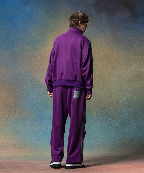 glamb（グラム）の「TIME TRAVELER Packable Jersey (GEAR 006) / タイムトラベラーパッカブルジャージ（ジャージ・メンズ・ブラック/パープル/ブルー・L/S/M）」の12枚目の写真