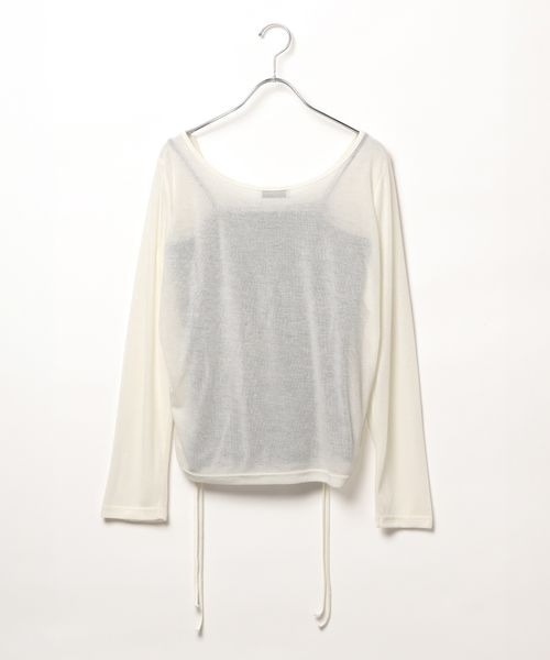 PAGEBOY（ページボーイ）の「ドロストシャーリングセット（Tシャツ/カットソー・レディース・ブラック/オフホワイト/グレー系その他/ブルー系その他・FREE）」の19枚目の写真