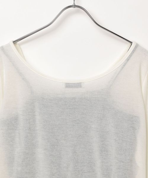 PAGEBOY（ページボーイ）の「ドロストシャーリングセット（Tシャツ/カットソー・レディース・ブラック/オフホワイト/グレー系その他/ブルー系その他・FREE）」の18枚目の写真