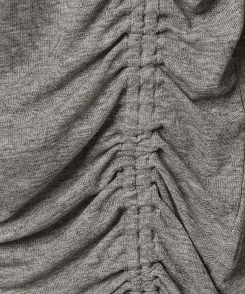 PAGEBOY（ページボーイ）の「ドロストシャーリングセット（Tシャツ/カットソー・レディース・ブラック/オフホワイト/グレー系その他/ブルー系その他・FREE）」の7枚目の写真