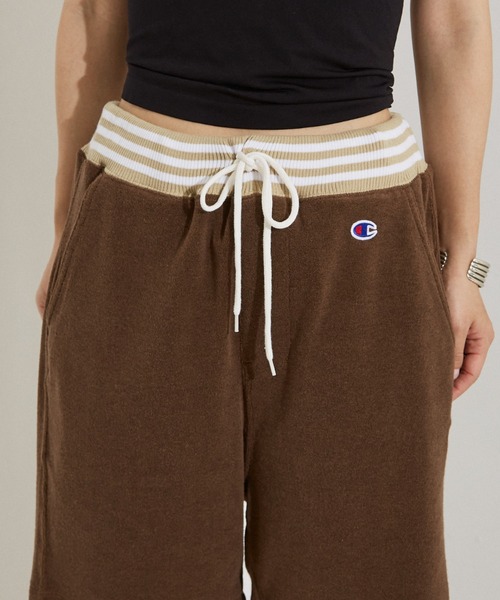 Champion(チャンピオン)の「【WEB限定】Champion パイルショートパンツ(その他パンツ・レディース・ブラウン/ブラック・フリー)」の8枚目の写真