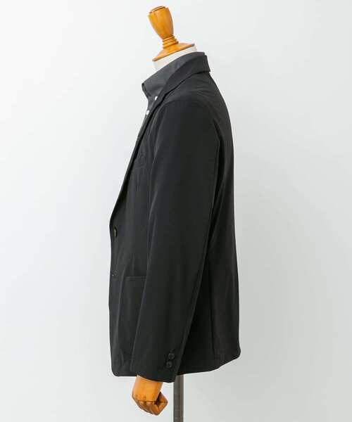 URBAN RESEARCH DOORS（アーバンリサーチドアーズ）の「『イージーケア』LIFE STYLE TAILOR　リップストップナイロンストレッチジャケット（スーツジャケット・メンズ・カーキ/ブラック/グレー・LARGE/X-LARGE/SMALL/MEDIUM）」の22枚目の写真