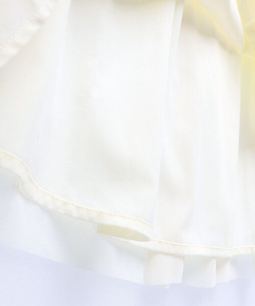 BRANSHES（ブランシェス）の「【プチレディ】チュール切替ジャンパースカート（ジャンパースカート・キッズ・チャコールグレー/ブルー・100/110/120/130/140/150）」の7枚目の写真