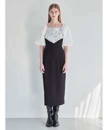 embroidered scarf dress