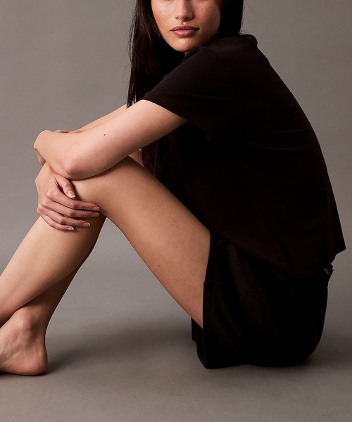 Calvin Klein(カルバン・クライン)の「【Calvin Klein / カルバン クライン】レディース アンダーウェア ラウンジウェア ハーフパンツ(その他パンツ・レディース・グレー/ブラック・S/M/XS/L)」の7枚目の写真