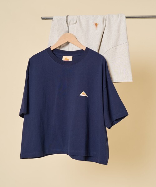 半袖 デザイン Tシャツ ワンピース ショート丈 ヨークレース切り替えバックレースアップ半袖シャツワンピース