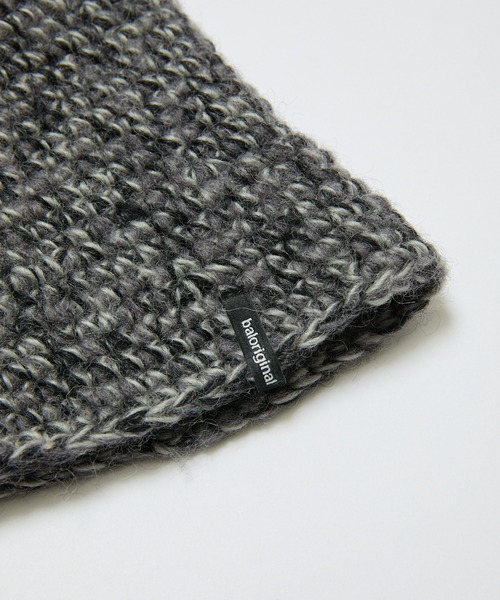 BAL（バル）の「MIXED HAND KNIT BUCKET HAT（ハット・メンズ・ブラック/ブラウン/バーガンディー・FREE）」の10枚目の写真