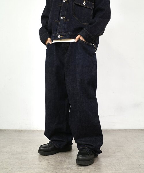 Sourcream(サワークリーム)の「【Sourcream/サワークリーム】リジッドデニムパンツ / 日本製(デニムパンツ・メンズ・インディゴブルー・FREE)」の5枚目の写真