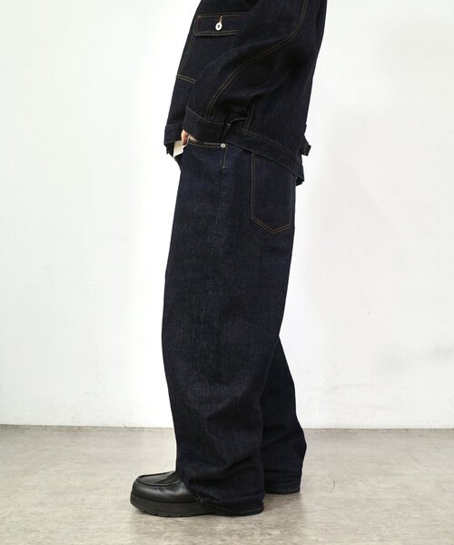 Sourcream(サワークリーム)の「【Sourcream/サワークリーム】リジッドデニムパンツ / 日本製(デニムパンツ・メンズ・インディゴブルー・FREE)」の7枚目の写真