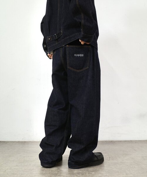 Sourcream(サワークリーム)の「【Sourcream/サワークリーム】リジッドデニムパンツ / 日本製(デニムパンツ・メンズ・インディゴブルー・FREE)」の8枚目の写真