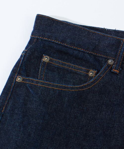 Sourcream(サワークリーム)の「【Sourcream/サワークリーム】リジッドデニムパンツ / 日本製(デニムパンツ・メンズ・インディゴブルー・FREE)」の13枚目の写真