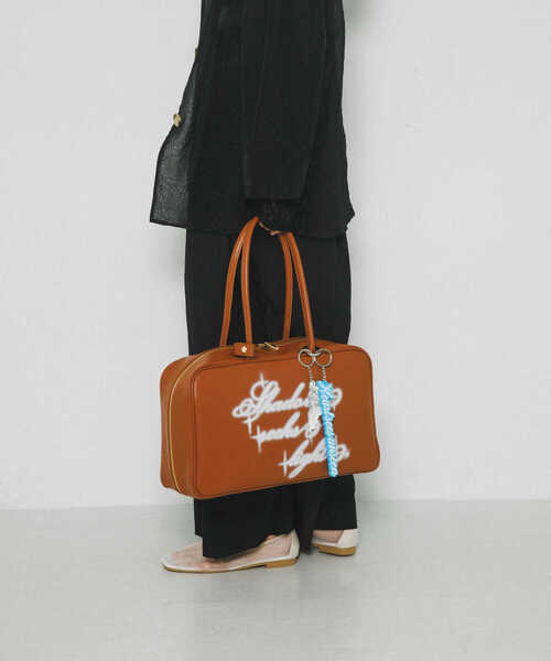 RODE SKO（ロデスコ）の「Pas De DANSE　Eclipse Bag large（ボストンバッグ・レディース・ブラック/キャメル・-）」の8枚目の写真