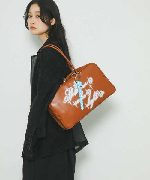 RODE SKO（ロデスコ）の「Pas De DANSE　Eclipse Bag large（ボストンバッグ・レディース・ブラック/キャメル・-）」の9枚目の写真