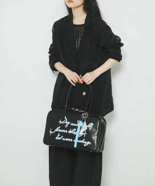 RODE SKO（ロデスコ）の「Pas De DANSE　Eclipse Bag large（ボストンバッグ・レディース・ブラック/キャメル・-）」の16枚目の写真