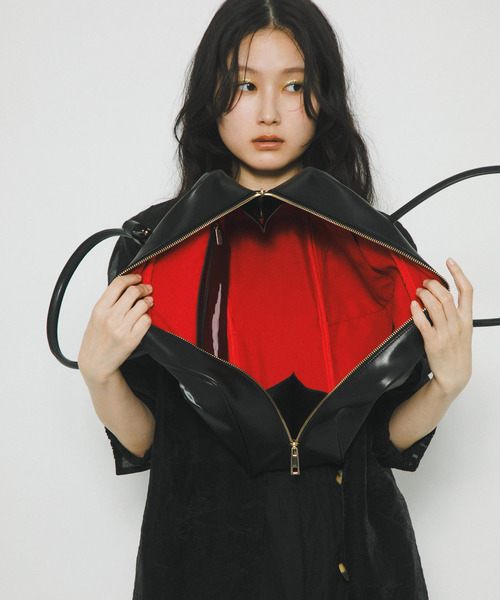RODE SKO（ロデスコ）の「Pas De DANSE　Eclipse Bag large（ボストンバッグ・レディース・ブラック/キャメル・-）」の18枚目の写真