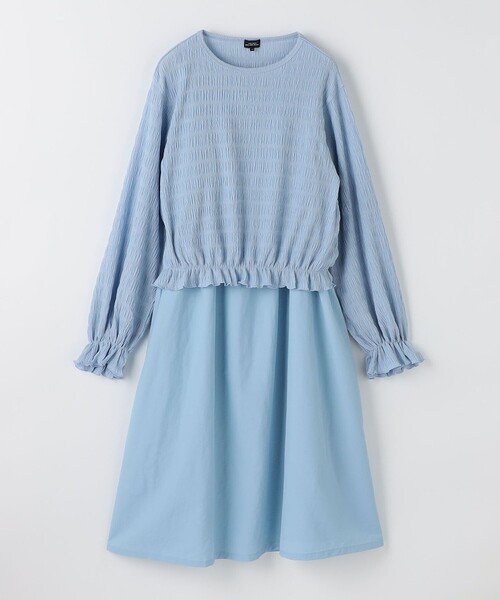 ブルーレーベル　キャミワンピースTシャツセット　38 ブルーレーベルクレストブリッジ Tシャツ付きキャミワンピース