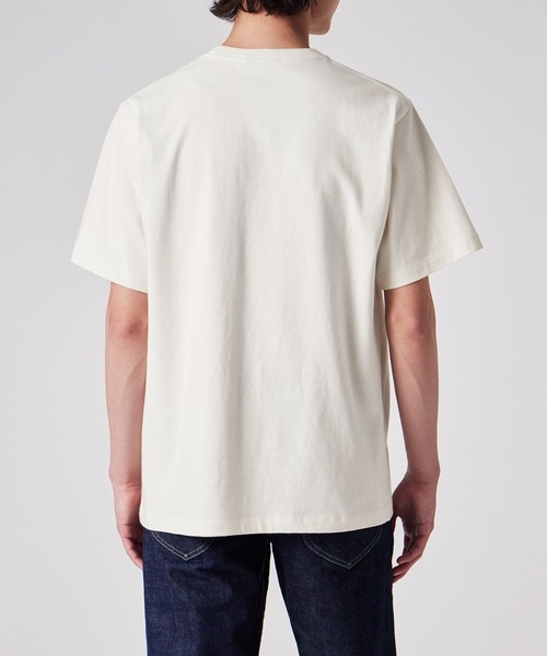 Paul Smith(ポールスミス)の「Paul Smith + Lee(R) ロゴ Tシャツ / 153705 LT4250(Tシャツ/カットソー・メンズ・ブラック/ホワイト・XX-LARGE/X-LARGE/LARGE/MEDIUM/SMALL)」の13枚目の写真