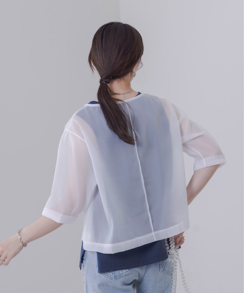 期間限定出品【新品】新作エイミーイストワール シアーレイヤードトップス 水着 公式】eimy istoire | 水着通販 | レディースファッション