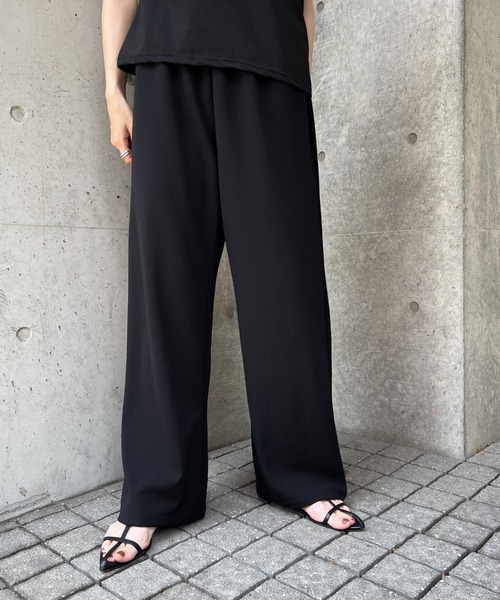 セール】カットジョーゼットリラックスパンツ（その他パンツ