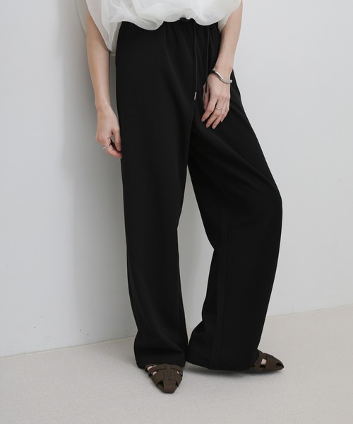 select MOCA(セレクトモカ)の「カットジョーゼットリラックスパンツ(その他パンツ・レディース・ブルー/ライトグレー/ブラック・FREE)」の15枚目の写真