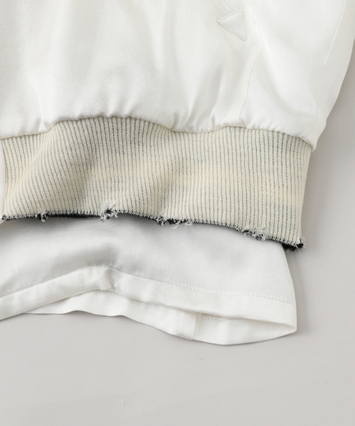 DAIRIKU（ダイリク）の「【DAIRIKU / ダイリク】Skul Docking Vintage Ska Jumpe（スカジャン・メンズ・ブラック/ホワイト・LARGE/MEDIUM）」の6枚目の写真