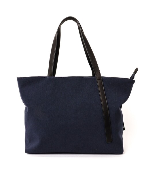 Un coeur(アンクール)の「【Un coeur/アンクール】K903061 アシメレザーハンドルトート 25SS(トートバッグ・メンズ・ブラック/ネイビー・FREE)」の4枚目の写真