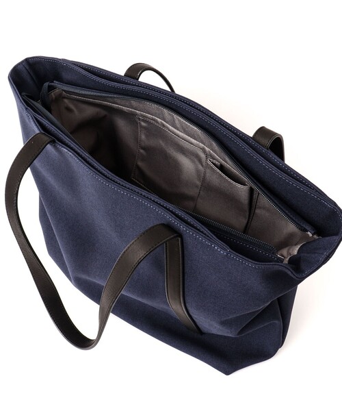 Un coeur(アンクール)の「【Un coeur/アンクール】K903061 アシメレザーハンドルトート 25SS(トートバッグ・メンズ・ブラック/ネイビー・FREE)」の14枚目の写真