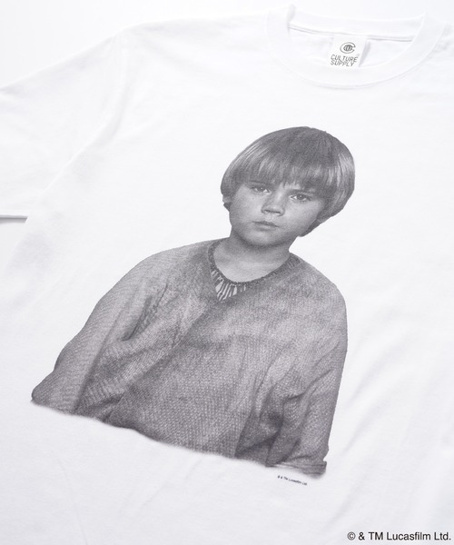 STAR WARS(スターウォーズ)の「STAR WARS / Tee / Anakin Skywalker(Tシャツ/カットソー・メンズ・ホワイト/ブラック・MEDIUM/LARGE/X-LARGE/SHORT)」の8枚目の写真